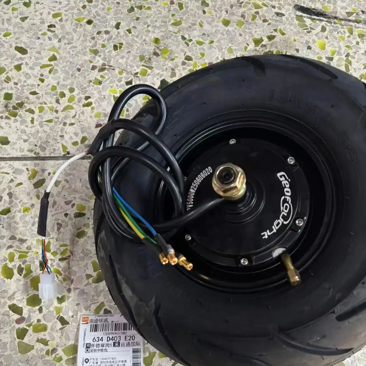 60V 5000W Brushless Hub Motor - Motor de buje sin escobillas para