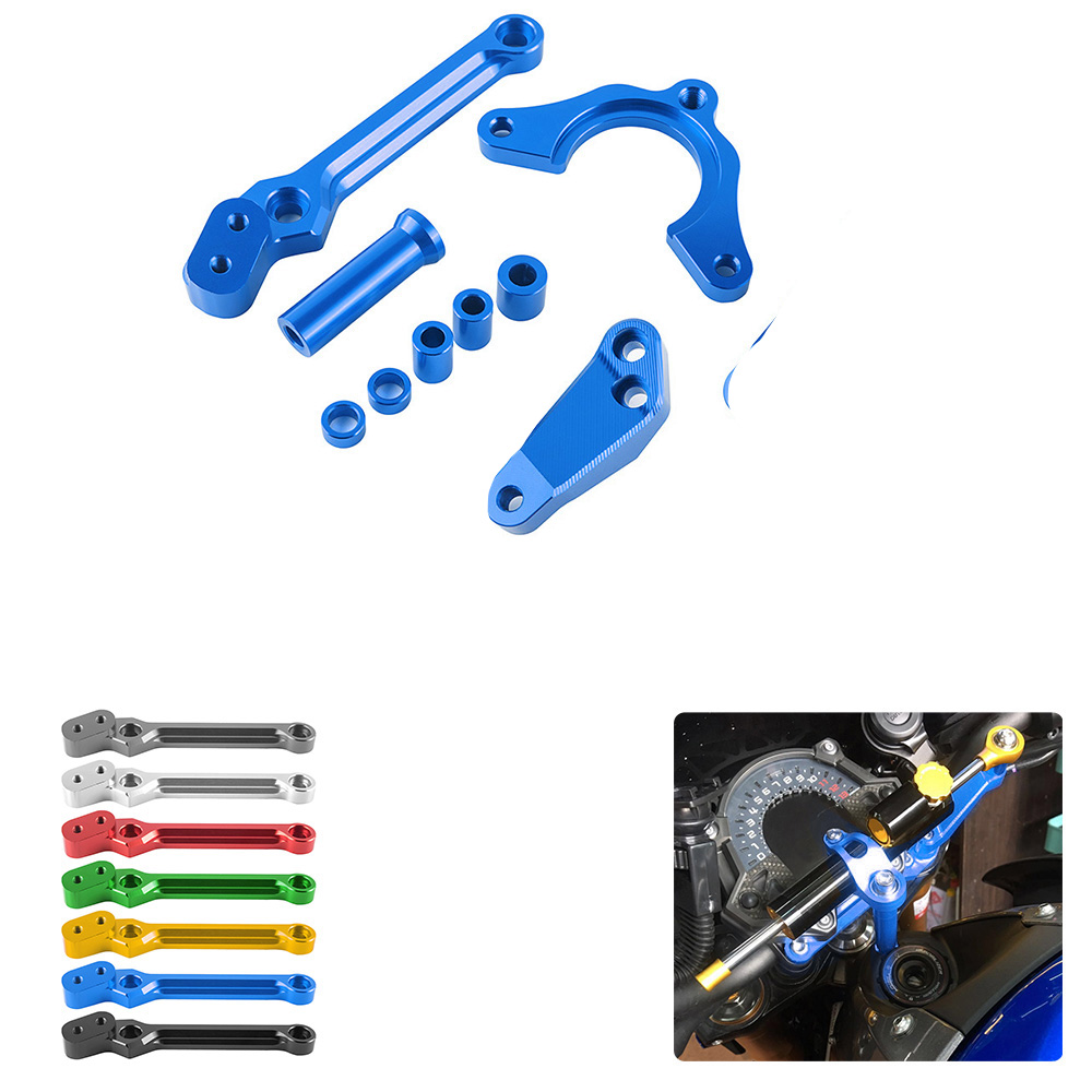 Steering Damper Stabilizer Kit Cnc - Kit de soporte de amortiguador estabilizador