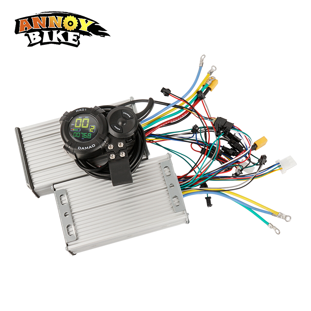 72V 45A Dual Controller - Controladores de accionamiento doble con pantalla