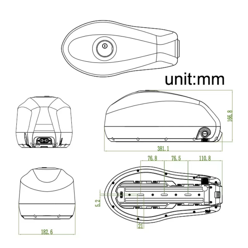 Reemplazo de batería de bicicl - 60V 30Ah 21700 Battery Pack reseña y precio