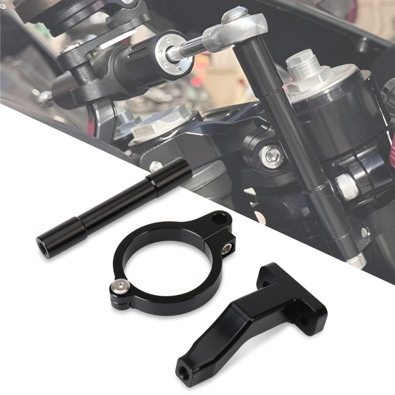 Accesorios de motocicleta CNC  - Steering Damper Stabilizer Kit Cnc reseña y precio