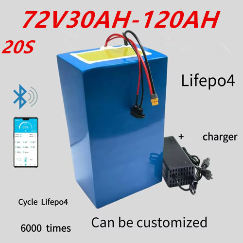 Batería de Iones de Litio de A - 72V 30Ah Lifepo4 Battery Pack reseña y precio
