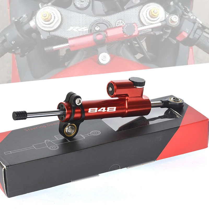 Para DUCATI 848 2007-2013 2008 - Steering Damper Stabilizer Kit Cnc reseña y precio
